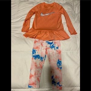 Nike 4T matching set